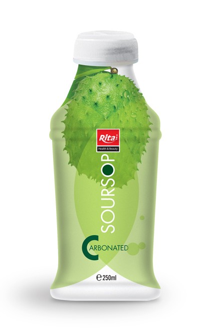 250ml Bottle carbonate soursop juice